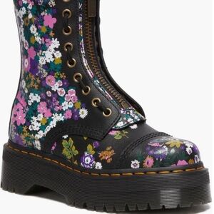 Doc Marten Sinclair Hi Boots - NEW - Floral - Size 6
